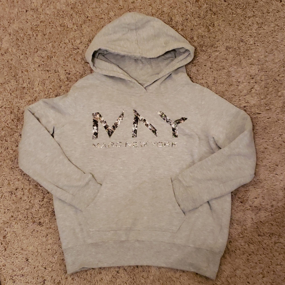 Andrew Marc NYX Gray Performance Sweatshirt
